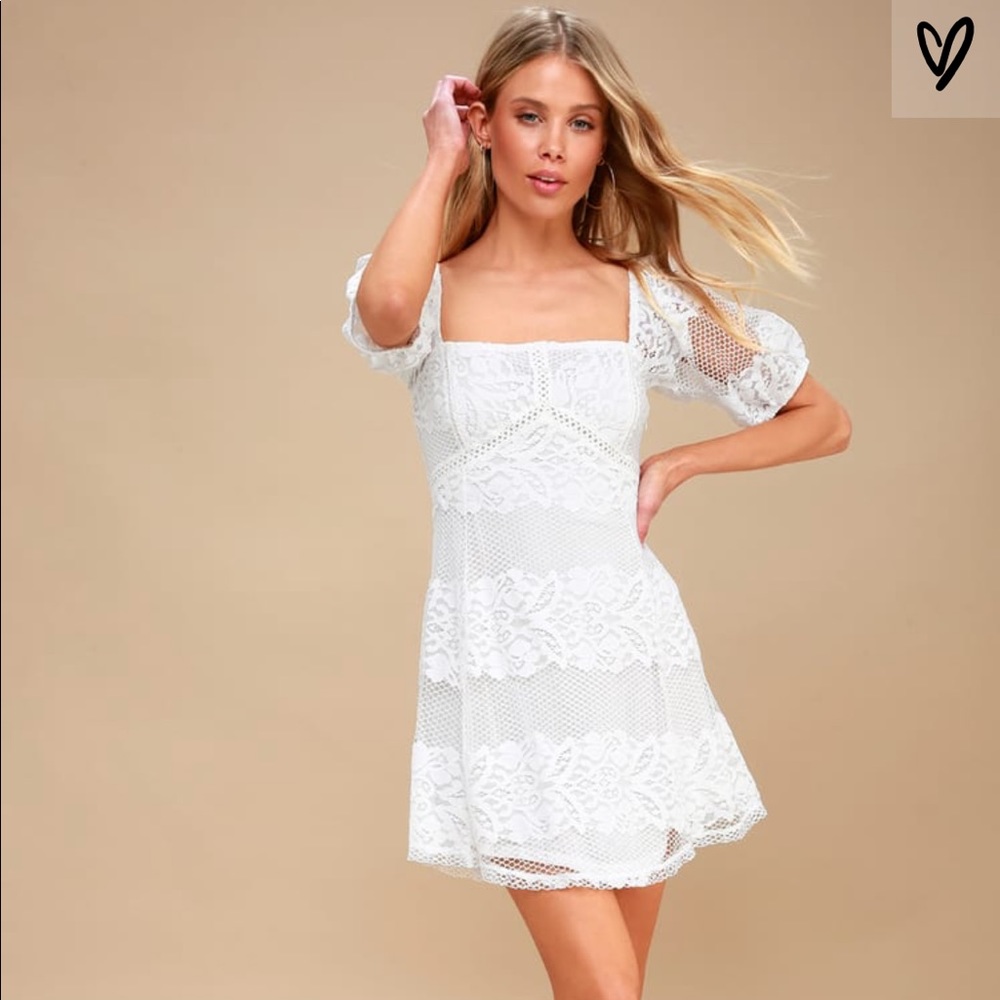 Free People Be Your Baby Lace Dress